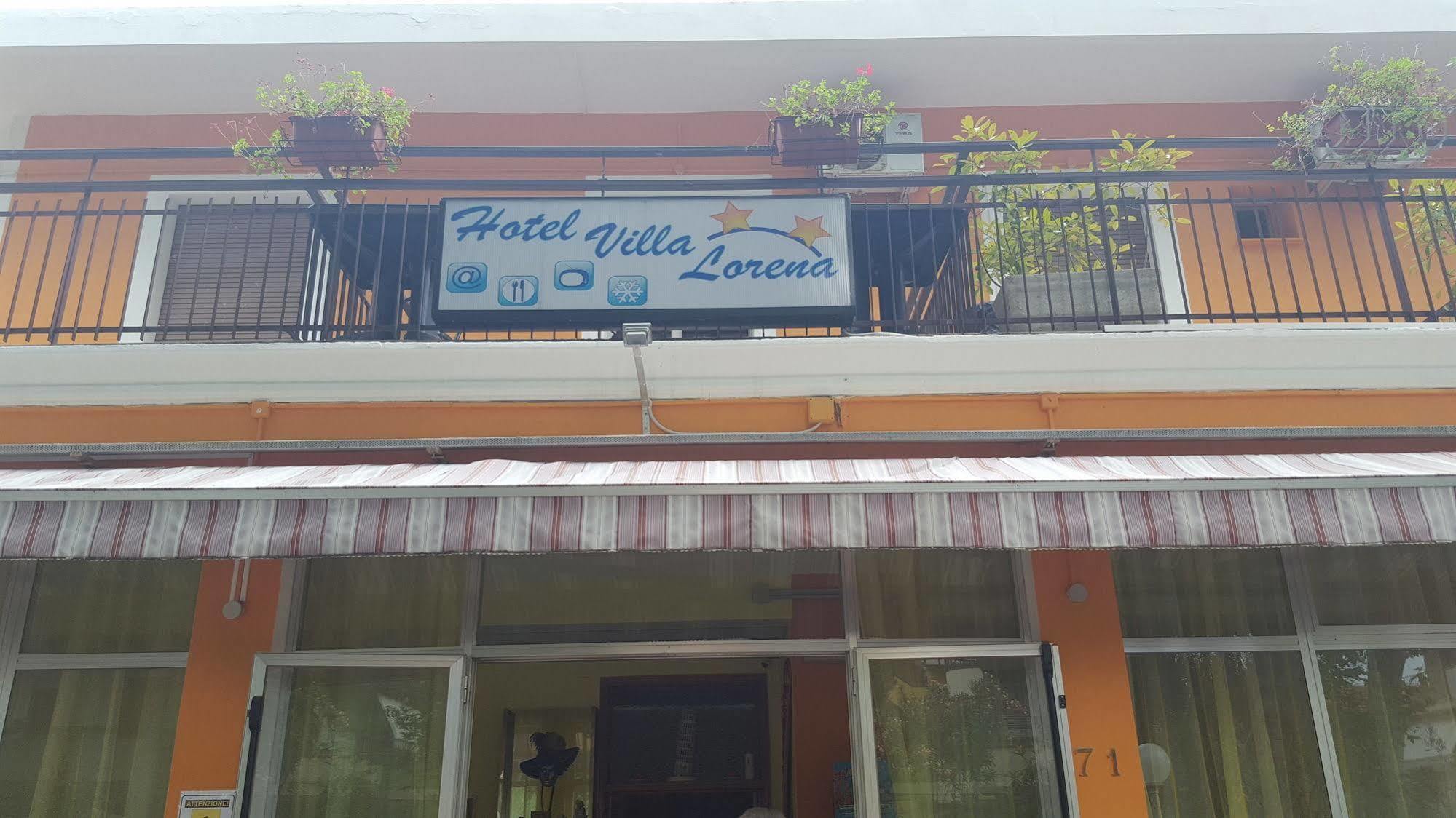 Hotel Villa Lorena 里米尼 外观 照片