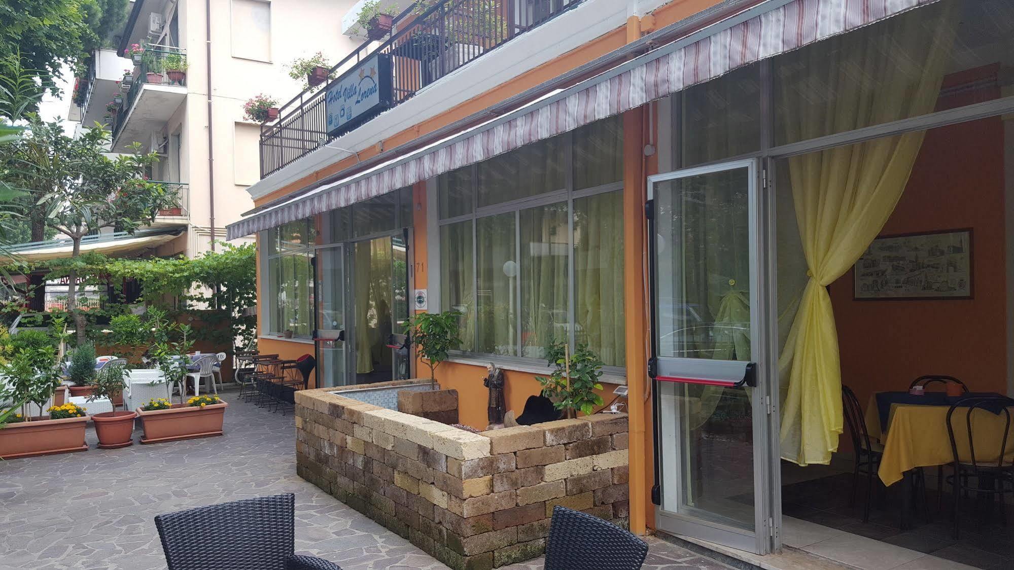 Hotel Villa Lorena 里米尼 外观 照片